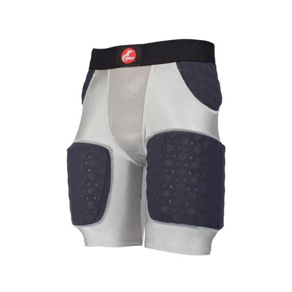 Cramer Hurricane 5 Pad Compression Athletic Football Girdle White Medium